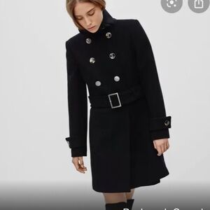 Babaton by Aritzia Bromley Wool Cashmere Belted Jacket